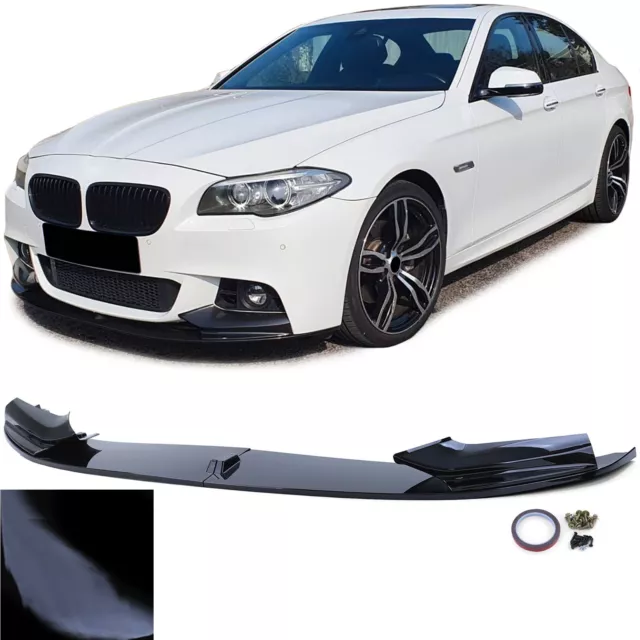 Front Spoiler Lippe Performance Glanz passend für BMW 5er F10 F11 10-17