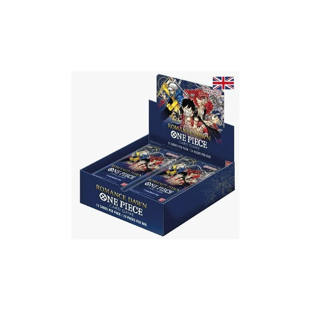 ONE PIECE CARD Game Romance Dawn OP01 Booster Display neuf/emballage d