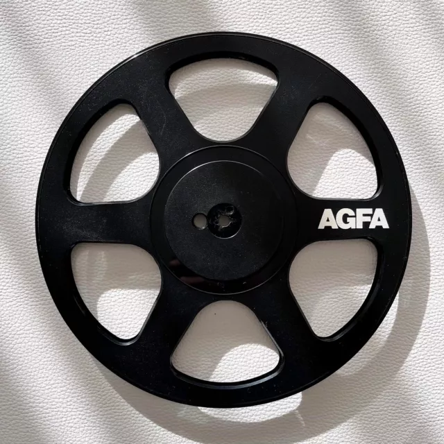 Agfa – Bobine plastique vide 27 cm pour bande magnétique audio 1/4" – Trident