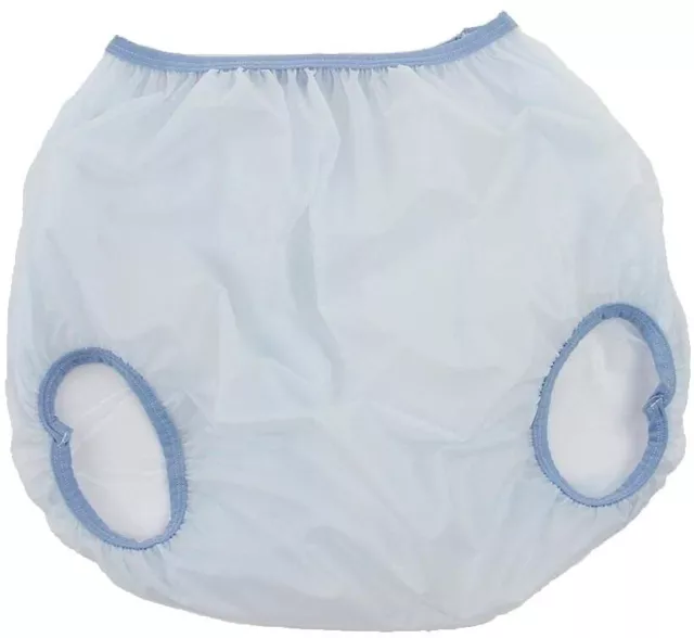 Blue 20300VB PVC 6mil Vinyl Adult Plastic Pants Diaper Covers for Incontinence f