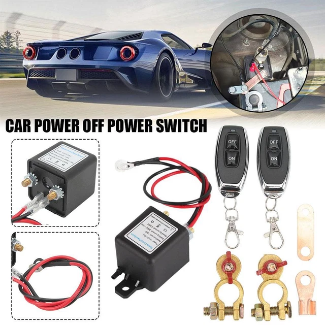3x DC Batterie Trennrelais 12V/120A – Für Pkw & Kfz, Normal Offen, Spitzenlast Bis 300A (5 Ms)