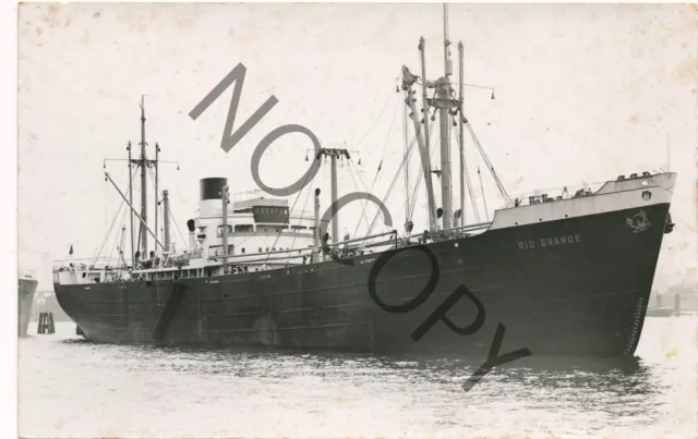 Foto WK2 - Kriegsmarine Dampfer Rio Grande  X81