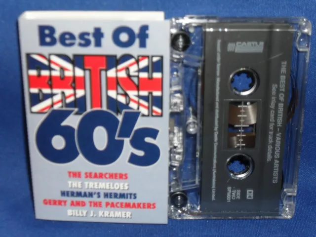 BEST OF BRITISH 60’s – AUSTRALIAN CASSETTE TAPE NM