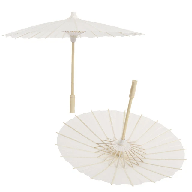 Ombrello di carta 40 cm decorazione matrimonio manuale cinese oliato