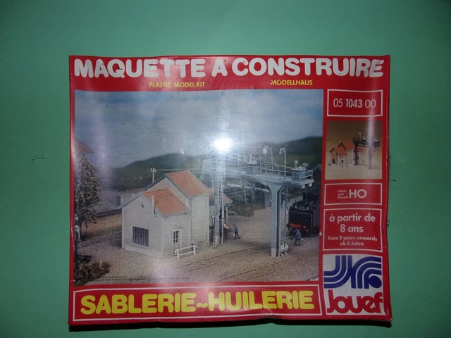 Maquette Jouef à Monter – Huilerie Sablerie Réf. 104300, Neuve En Boîte