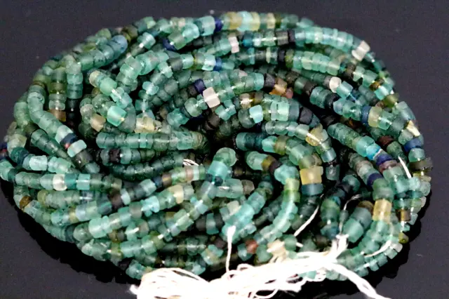Ancient Roman Glass Beads, 1 Strand of Roman Era Glass Beads Closeout!