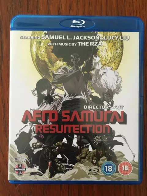 New Sealed Afro Samurai Resurrection 2-Disc Directors Cut DVD