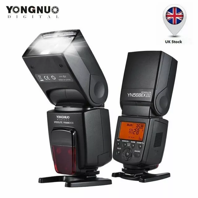 YONGNUO YN568EX III TTL Master Flash Speedlite 1/8000s High Speed for Canon DSLR