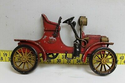 Vtg 1966 SEXTON 3D Cast Metal Red Delivery Truck Car Wall Hanging Plaque Art (B