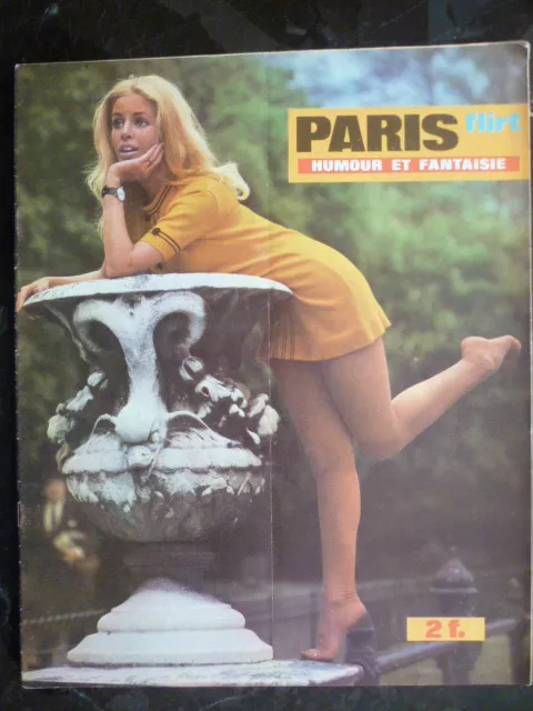 Magazine sexy PARIS FLIRT - Humour et fantaisie n° 610  du 26 octobre 1968