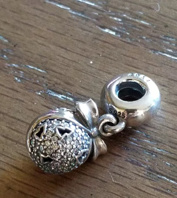 New Authentic Pandora LE Black Friday 2014 CHRISTMAS WISH Charm #792700