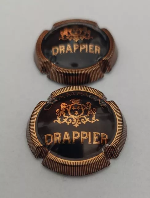 2 capsules de champagne DRAPPIER N° 2 et 3