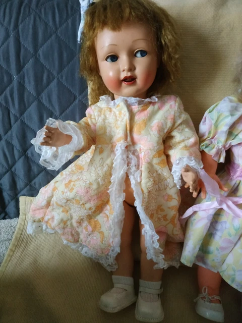 poupée RAYNAL Véronique rhodoid 1956 chaussée habillée, SANS MALADIE