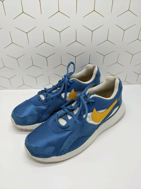 NIKE PANTHEOS BLUE Yellow Trainer Sneaker Size UK 7.5 Mens Running Gym 27.99 PicClick UK