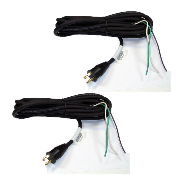 Dewalt 2 Pack Of Genuine OEM Replacement Electrical Cords # 36495-98-2PK