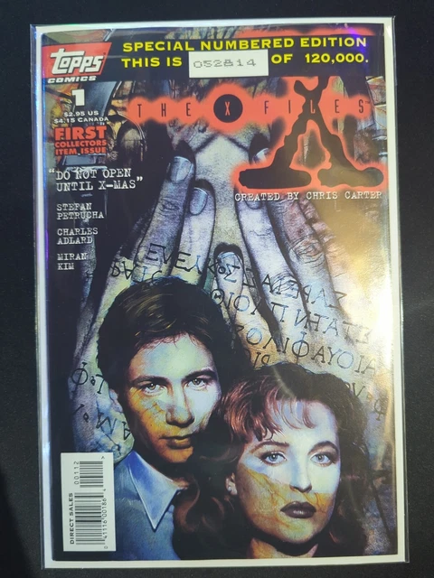 The X-Files #1 (Jan 1995, Topps) SPECIAL NUMBERED EDITION 52814 OF 120,000