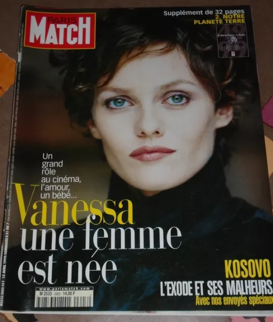 (2)   Paris Match 2603 Vanessa Paradis / Marie Laforet / Jean Yanne / Sabatier