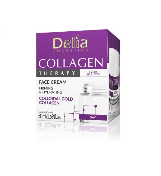 Delia COLLAGEN Therapy Face Cream Day Firming & Hydrating 50 ml