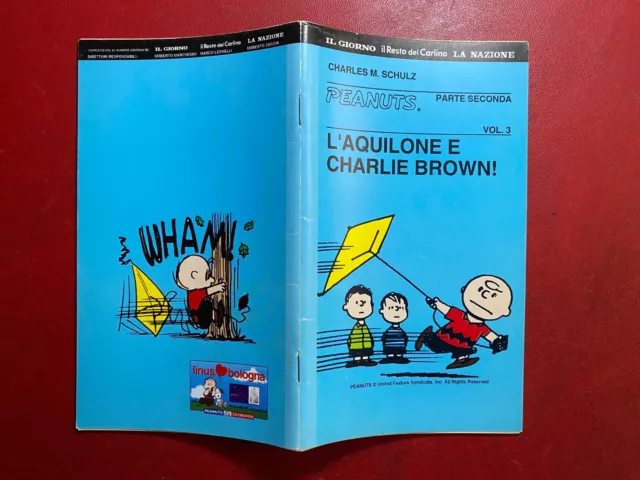 TASCABILI PEANUTS Vol.3 Parte 2° SECONDA - AQUILONE CHARLIE BROWN Fumetto SCHULZ