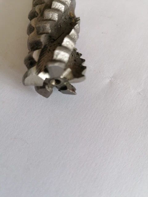 Fraise Hss 21,5 mmravageuse 5  Dents  Cone Morse 2 Hss  fraise fraisage 3