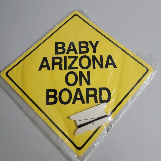 RAISING ARIZONA BABY ON BOARD Video Store Hanging Display 1987 Orig Unused
