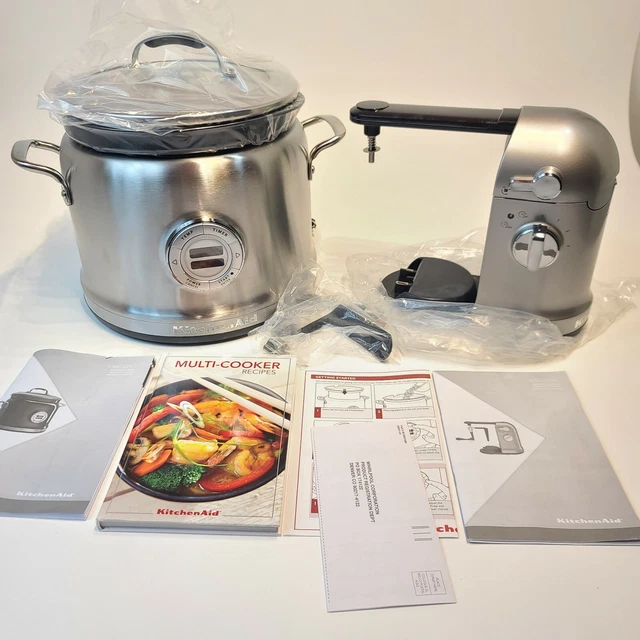 KITCHENAID STAINLESS STEEL Electric MultiCooker + Stir Tower KMC4241