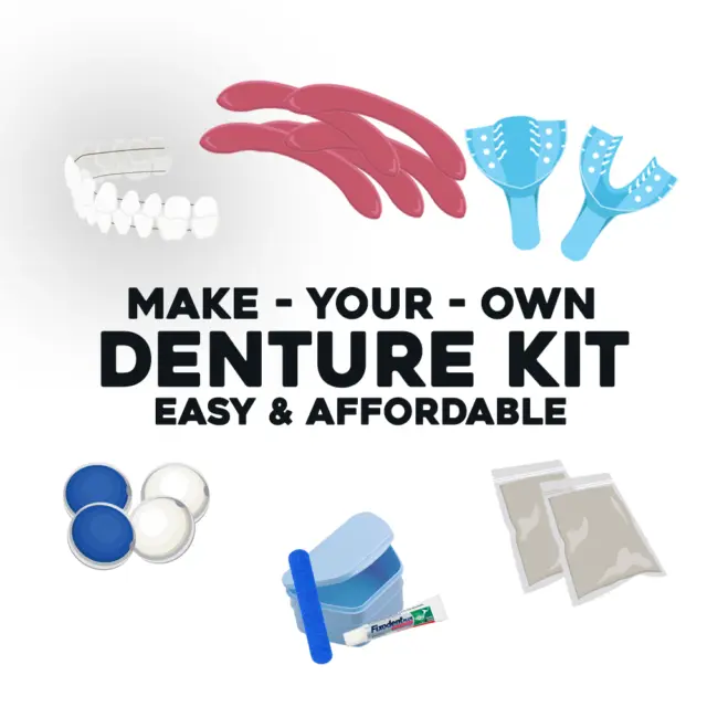 Make-Your-Own Denture Kit (Easy and Affordable)