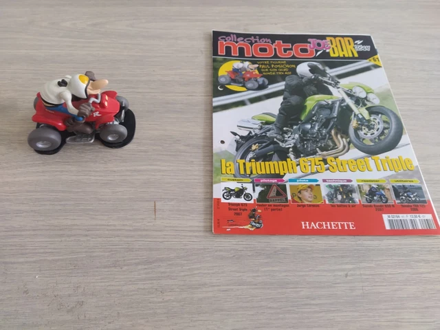 Figurine Joe Bar Team – Émile Lapince Sur Honda 500 Four (Résine, Vents D'Ouest, Neuve)