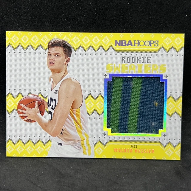 PULL HIVER RECRUE Walker Kessler 202223 Panini NBA Hoops RSWK Utah
