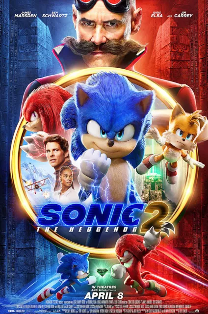 Sonic the Hedgehog 2020 Movie Premium POSTER MADE IN USA - PRM568