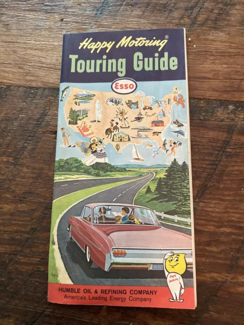 Esso VTG 1965 United States Happy Motoring Touring Guide Humble Oil Company