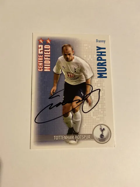 Danny Murphy - Tottenham Hotspur Fc Fussball Signierte Schusskarte