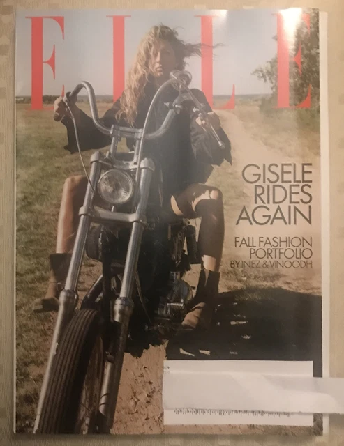 ELLE MAGAZINE October 2022 Gisele Bundchen Jenna Ortega Rianne Van