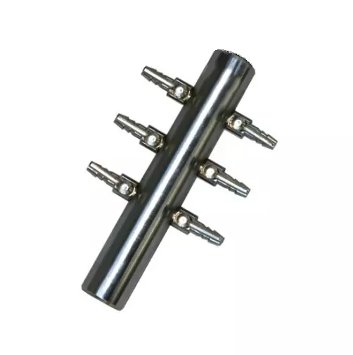 Matala/Hakko 6-Way Air-Splitter/Manifold for Aquarium or Pond -Adjustable Valves