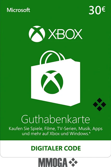 €30 Xbox Live Card Euro 30 - €30 Xbox Live Carta - codice digitale - EU
