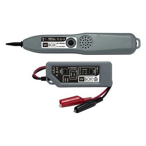 WBox High Power Tone And Probe Set W/ Molded-In Alligator Clips 0E-TNEPRBKT
