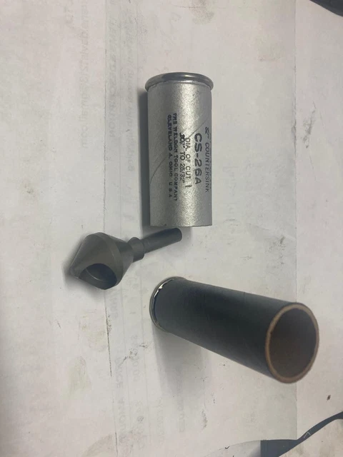 WELDON CS 82 DEG ZERO FLUTE COUNTERSINK - USA Set x 4 PCs.