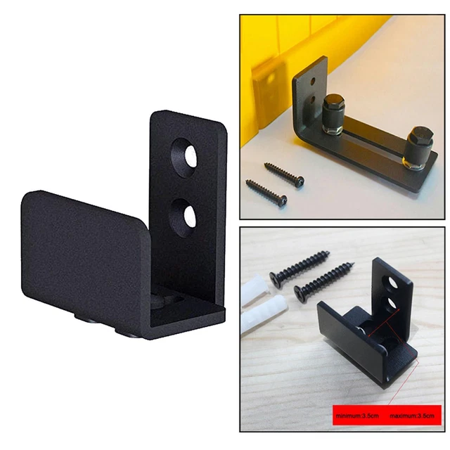 SLIDING BARN DOOR Bottom Floor Guide U Shape Adjustable Bottom Doors ...