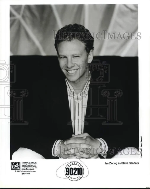 1993 Press Photo Ian Ziering as Steve Sanders in "Beverly Hills 90210"