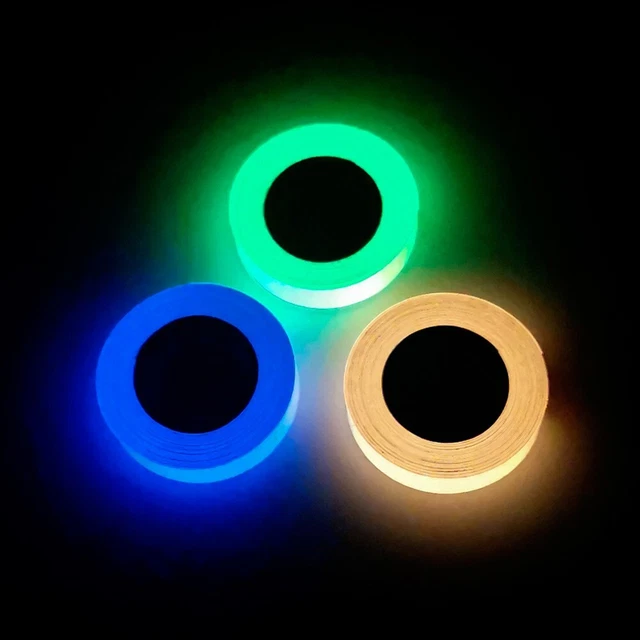 Ruban/Bande Fluorescente Luminescente Décorative - 1 Pièce (Couleurs Au Choix) - Neuf