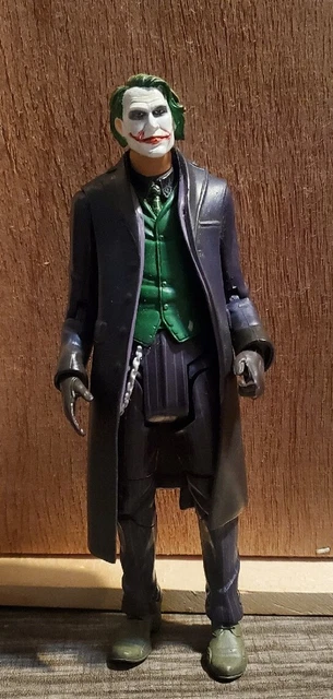 DC Batman The Dark Knight Movie Masters The Joker Action Figure Heath Ledger 6"