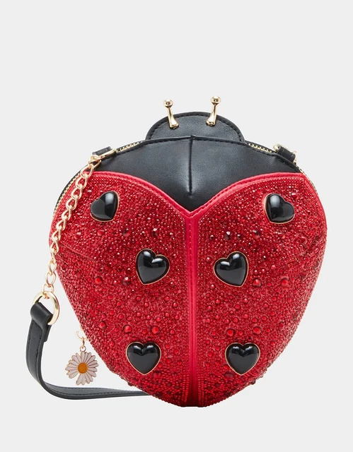 Betsey johnson ladybug purse store