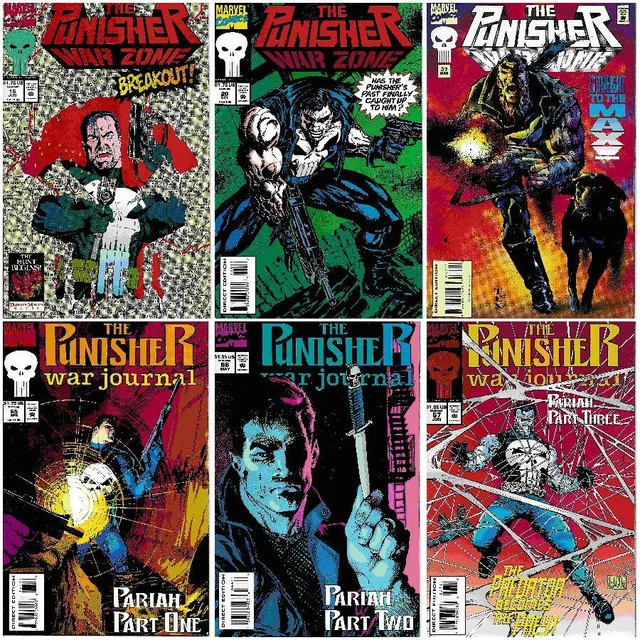 °THE PUNISHER WAR JOURNAL #16-20-37 ZONE #65-66-67°US Marvel 1993 Auswahl
