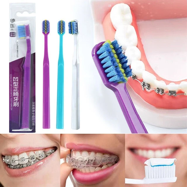 ORAL HYGIENE INTERDENTAL Toothbrush Soft Bristles Dental Tooth Brush ...