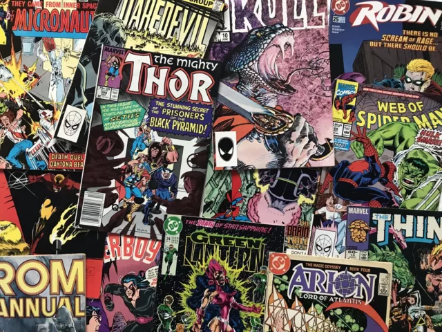 Random Comic Surprise Bundle Of 10 Books Marvel, DC, Image, Dark Horse Etc