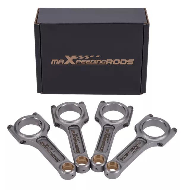 I-Beam Forged 4340 Connecting Rods ARP 2000 Bolt for Acura RSX 2.0L 02-04,K20A2