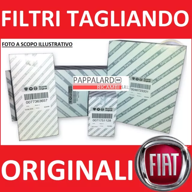 KIT TAGLIANDO FILTRI Originali Fiat Panda (169) 1.2 Gpl Gas 51Kw