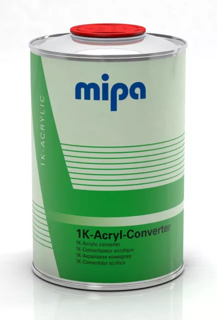 Mipa 1K Acryl Converter HS / MS 1,0 L | 1L Umwandlung zu 1K Acryllacken 2K zu 1K