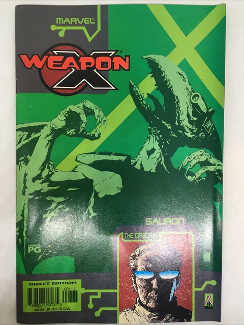 Weapon X: The Draft—Sauron #1 Marvel Comics 2002
