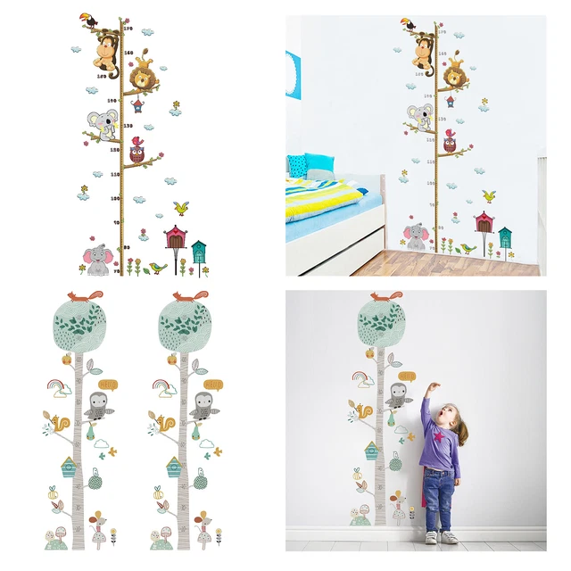 Wachstumstabelle Für Kinder - Höhenmessung Wanddekoration 150cm | Für Jungen & Mädchen Zimmer
